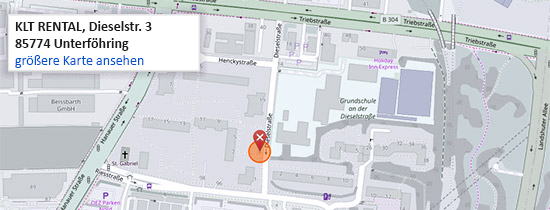 Open Streetmap zur Firmenadresse